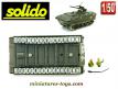 Un AMX 10P miniature par Solido avec ses deux figurines au 1/50e