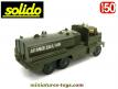 Le Berliet GBC lance mousse militaires en miniature Solido au 1/50e incomplet