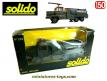 Le Berliet GBC lance mousse pompiers militaires en miniature de Solido au 1/50e