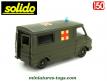Le Citroën C35 ambulance militaire en miniature de Solido au 1/50e