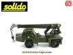 Le camion grue RC 60 Richier militaire en miniature de Solido au 1/50e