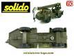 Le camion grue RC 60 Richier militaire en miniature de Solido au 1/50e