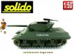 Le char Destroyer M10 A1 en miniature militaire Solido au 1/50e