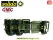 Le GMC CCKW 353 6x6 cabine tôlée compresseur en miniature de Solido au 1/50e