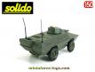 Le Commando US XM706 V-150 miniature de Solido incomplet au 1/50e