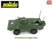 Le Commando US XM706 V-150 miniature de Solido incomplet au 1/50e