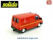 Le Renault Trafic pompiers français en miniature de Solido au 1/50e