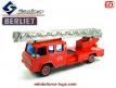 Le Berliet Camiva grande échelle EPA 30 en miniature pompiers Solido au 1/50e