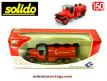 Le camion GMC CCKW 353 6x6 citerne pompiers en miniature Solido au 1/50e