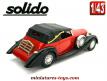Le cabriolet Delage D8 120 miniature de Solido âge d'or au 1/43e incomplet