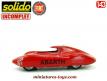 La Fiat Abarth record 1957 en miniature de Solido au 1/43e incomplète