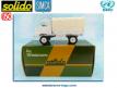 Le camion Simca Unic 4x4 blanc UN miniature de Solido au 1/50e
