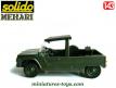 La Citroën Méhari militaire en miniature de Solido au 1/43e