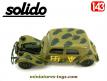 La Traction avant Citroën 15 cv FFI en miniature Solido au 1/43e incomplète