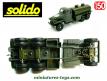 Le GMC CCKW 353 6x6 cabine tôlée citerne en miniature de Solido au 1/50e