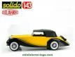 La Delahaye 135M de 1937 en miniature par Solido au 1/43e