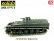 Le blindé AMX 13 VTT a tourelle en miniature de Solido au 1/50e