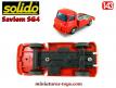 Le Saviem SG4 dépanneuse pompiers miniature de Solido au 1/50e incomplet