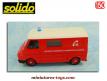 Le Citroën C35 pompiers secours aux asphyxiés miniature de Solido au 1/50e