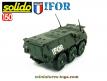 Le VAB 6x6 français vert IFOR en miniature de Solido au 1/50e 