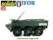 Le VAB 6x6 français vert IFOR en miniature de Solido au 1/50e 