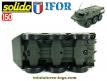 Le VAB 6x6 français vert IFOR en miniature de Solido au 1/50e 