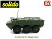 Le VAB Renault 6x6 français vert en miniature de Solido au 1/50e 