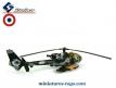 Un hélicoptère Gazelle SA 341 militaire en miniature par Solido au 1/50e