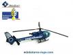 L'hélicoptère Gazelle SA 341 gendarmerie en miniature de Solido au 1/50e