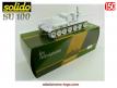 Le char russe SU 100 L/54 D10 S blanc en miniature de Solido au 1/50e