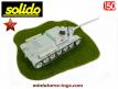 Le char russe SU 100 L/54 D10 S blanc en miniature Solido au 1/50e