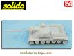 Le char russe SU 100 L/54 D10 S blanc en miniature de Solido au 1/50e