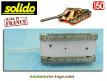 Le char russe SU 100 L/54 D10 S blanc en miniature de Solido au 1/50e