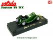 La Jaguar SS100 roadster 1936 miniature de Solido Âge d'or au 1/43e