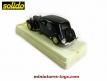 La Traction avant Citroën 15 cv noire en miniature de Solido au 1/43e 