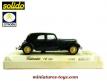 La Traction avant Citroën 15 cv noire en miniature de Solido au 1/43e 