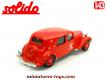 Miniature Citroën 15 Six Pompier 1/43 Par Solido - Modèle 4818, Occasion En état "TBE Sortie De Vitrine"