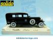 La Cadillac V16 limousine de la police américaine en miniature de Solido au 1/43e
