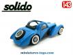 La Bugatti Atalante 57S découvrable bleue miniature de Solido Âge d'or au 1/43e