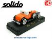 Le coupé Cord L29 1929 orange en miniature de Solido Âge d'or au 1/43e 