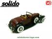 Le coupé Cord L29 1929 en miniature de Solido Âge d'or au 1/43e incomplet