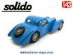 La Bugatti Atalante 57S 1939 bleue miniature de Solido Âge d'or au 1/43e