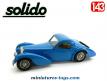 La Bugatti Atalante 57S 1939 bleue miniature de Solido Âge d'or au 1/43e