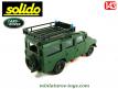 La Land Rover 109 en miniature militaire Solido au 1/43e
