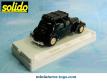 La Traction avant Citroën 15 cv gazogène en miniature de Solido au 1/43e