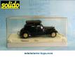 La Traction avant Citroën 15 cv gazogène en miniature de Solido au 1/43e