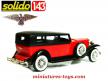 La limousine Duesenberg J miniature de Solido Âge d'or au 1/43e incomplète