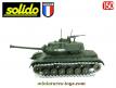 Le char Patton M47 vert armée en miniature de Solido au 1/50e