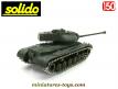 Le char Patton M47 vert armée en miniature de Solido au 1/50e incomplet