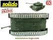 Le char Patton M47 vert armée en miniature de Solido au 1/50e incomplet